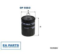 Oil Filter for SUBARU B3 Hatchback CROSSTREK / XV CROSSTREK FILTRON OP 558/2