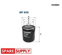 OIL FILTER FOR SUZUKI ESCUDO FILTRON OP 635