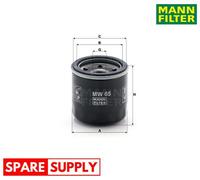 OIL FILTER FOR SUZUKI GSX GSX-R GSX-S MANN-FILTER MW 65