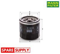 OIL FILTER FOR SUZUKI MANN-FILTER W 6026