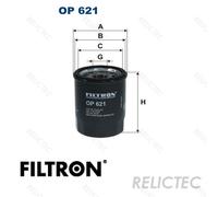 Oil filter FILTRON OP 621 for SUZUKI XL-7 2.7 2001-2004
