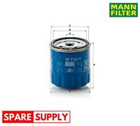OIL FILTER FOR TALBOT 1307-1510 HORIZON MATRA BAGHEERA MANN-FILTER W 712/11