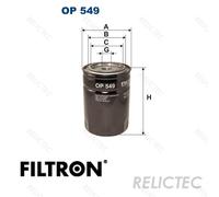 FILTRON OP 549 Oil filter