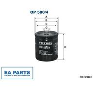 Oil Filter for TRIUMPH 1300 1500 DOLOMITE HERALD FILTRON OP 580/4
