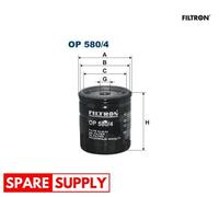 OIL FILTER FOR TRIUMPH SPITFIRE 1500 SPITFIRE MK TOLEDO FILTRON OP 580/4