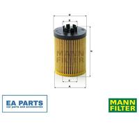 Oil Filter for VAUXHALL AGILA ASTRA ASTRAVAN COMBO MANN-FILTER HU 712/8 x
