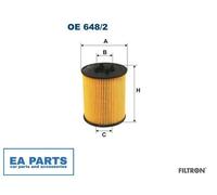 Oil Filter for VAUXHALL ASTRA CORSA OMEGA SIGNUM FILTRON OE 648/2