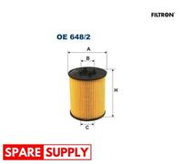 OIL FILTER FOR VAUXHALL ASTRA CORSA OMEGA SIGNUM FILTRON OE 648/2