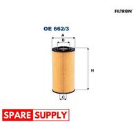 OIL FILTER FOR VOLVO FILTRON OE 662/3