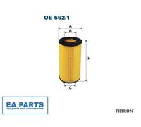 Oil Filter for VOLVO FORD FILTRON OE 662/1
