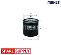 OIL FILTER FOR VOLVO V50 V60 V70 XC60 I SUV MAHLE OC 1014