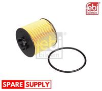 OIL FILTER FOR VW BORA EOS GOLF FEBI BILSTEIN 37441