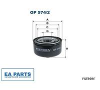 Oil Filter for VW LT 28-35 II Bus LT 28-46 II Platform/Chassis FILTRON OP 574/2