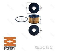 MAHLE Oil Filter OX191D