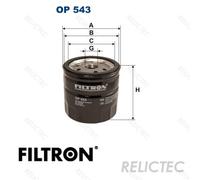 Oil Filter Ford LDV:TRANSIT,FOCUS,CONVOY,TOURNEO,FIESTA,IV 4 OK151 1059924 Z789