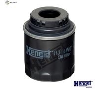 HENGST FILTER H314W01 Oil filter