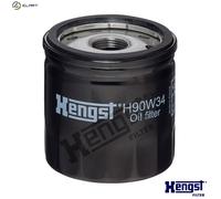 Hengst & Co Oil Filter H90W34 - Fits Citroen, Fiat, Ford, Land Rover, Peugeot