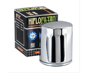 Oil Filter Hiflofiltro for Motorcycle Harley Davidson 1584 Flhx Street Glide 2008 To 2010 HF171C/63731-99/A 63798-99 New