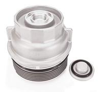 Oil Filter Housing Cap Assembly for Toyota RAV4 for camry Highlander 15620-31060 Engine Cover Replacement Part Plastic Fitment 2005-2019