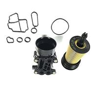 Oil Filter Housing Cooler Cap, Oil Filter & Gasket Set 1.6 2.0 TDi FOR AUDI A1 A3 A4 A5 Q3 Q5, SEAT ALHAMBRA ALTEA, SKODA FABIA OCTAVIA SUPERB, VW CADDY CRAFTER TRANSPORTER GOLF 03L115389H, 03L115389B