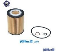 Purflux Oil Filter L999 for Alpina BMW - Fits 4.4L 8cyl - 11427506677/11427506678/11427511161