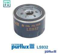 Purflux Oil Filter LS932 – Spin-on – Fits Renault, Volvo, Nissan, Mitsubishi, Opel