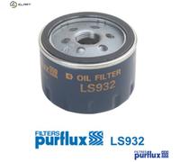 Purflux Oil Filter LS932 – Spin-on – Fits Renault, Volvo, Nissan, Mitsubishi, Opel