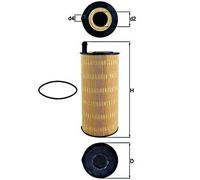 Oil Filter MAHLE Fits MERCEDES ACTROS MP4 ANTOS AROCS 4701800009