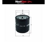 Oil Filter Mahle OC614 for MG HS T-GDi 1.5 18-