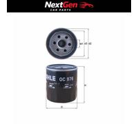 Oil Filter Mahle OC976 for Vauxhall Corsa 1.2 19-