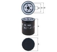 Oil filter MAHLE OC982