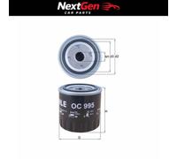 Oil Filter Mahle OC995 for Suzuki Grand Vitara DDiS 1.9 05-15