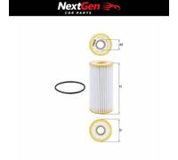 Oil Filter Mahle OX1217D for Audi A4 35 TFSi Mild Hybrid 2.0 18-