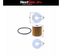 Oil Filter Mahle OX192D for Nissan Pick Up (D22) dCi 2.5 02-