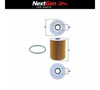 Oil Filter Mahle OX254D4 for Porsche 911 Turbo S 3.8 20-24
