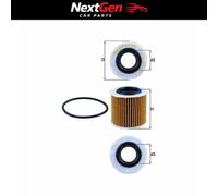 Oil Filter Mahle OX360D for VW Polo 1.2 09-14