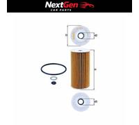 Oil Filter Mahle OX424D for KIA Ceed CRDi 1.6 07-12