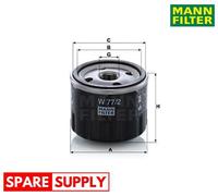 OIL FILTER MANN-FILTER W 77/2