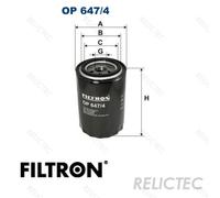 FILTRON OP 647/4 Oil filter