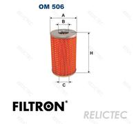 Fits FILTRON OM 506 OIL FILTER.DB 200B UK Stock