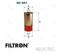 Oil Filter MB Puch:W123,601,602,S123,C123,W460,T1,T2,KOMBI,G D161 D185 5010961