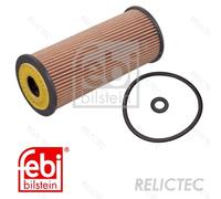 febi bilstein 37564 Oil Filter with seal rings, 1 unit