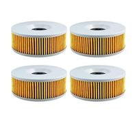 Oil Filter Motorbike Oil Filters 1/2/4pcs Motorcycle Oil Filter Fit For Yamaha Venture Royal XVZ 1200 1300 83-93 Vmax 1200 85-95 XS750(Yellow-4 pcs)