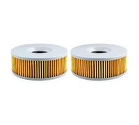 Oil Filter Motorbike Oil Filters 1/2/4pcs Motorcycle Oil Filter Fit For Yamaha Venture Royal XVZ 1200 1300 83-93 Vmax 1200 85-95 XS750(Yellow-2 pcs)