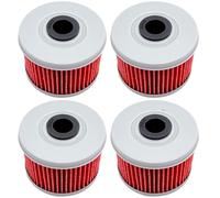 Oil Filter Motorcycle Fit For HONDA TRX500 FOURTRAX 500 2005-2016 VT 125 SHADOW 2005-2008 XL125 XL 125 VARADERO 125 2001-2011 Oil Filter motorcycle oil filter(4 Pieces)