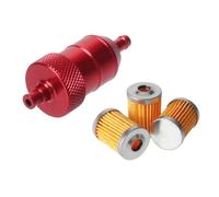 Oil Filter Motorcycle Gasoline Fuel Filter Set: 8mm Aluminum Design Accessories For For ATV 3 or 5 Pcs