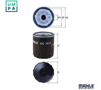 MAHLE OC 1014 Oil filter