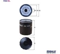 MAHLE OC 1014 Oil Filter