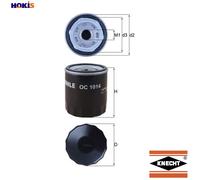 OIL FILTER OC 1014 FOR VOLVO FORD TRANSIT/CUSTOM/V362/Van B4204T6 2.0L 4cyl S80L
