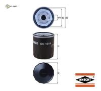 OIL FILTER OC 1014 FOR VOLVO FORD TRANSIT/CUSTOM/V362/Van B4204T6 2.0L 4cyl S80L